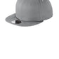 MerchShopAIDev - New Era® Flat Bill Snapback Cap with Leatherette Patch