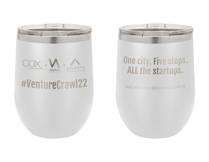 ATV Venture Crawl 2022 - 12oz Wine Tumblers