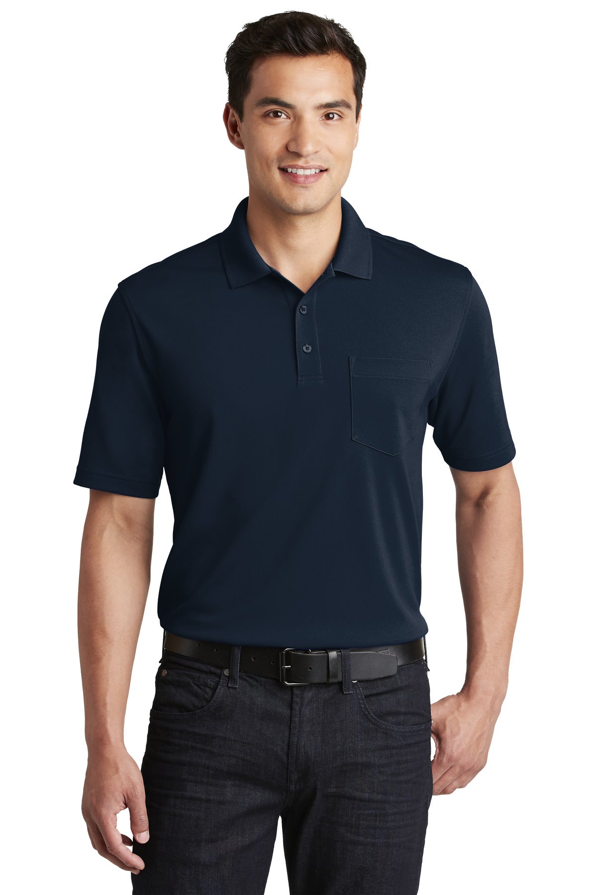 Swaasi Core - Port Authority® POCKET Dry Zone® UV Micro-Mesh Polo with EMB Logo