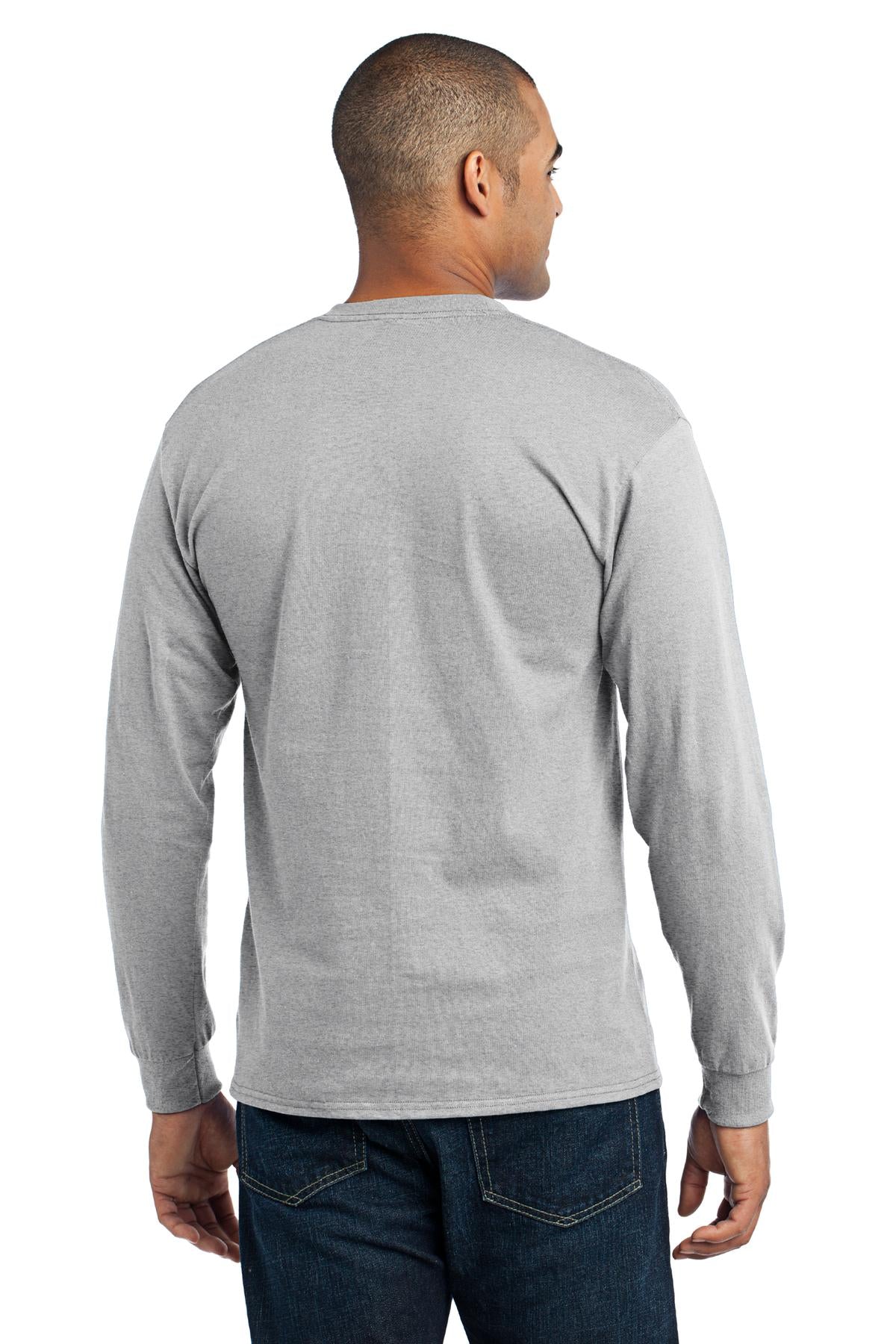 Swaasi Core - P&C® 5.5 oz 50/50 TALL LONG-SLEEVE T-Shirt with Print Logo