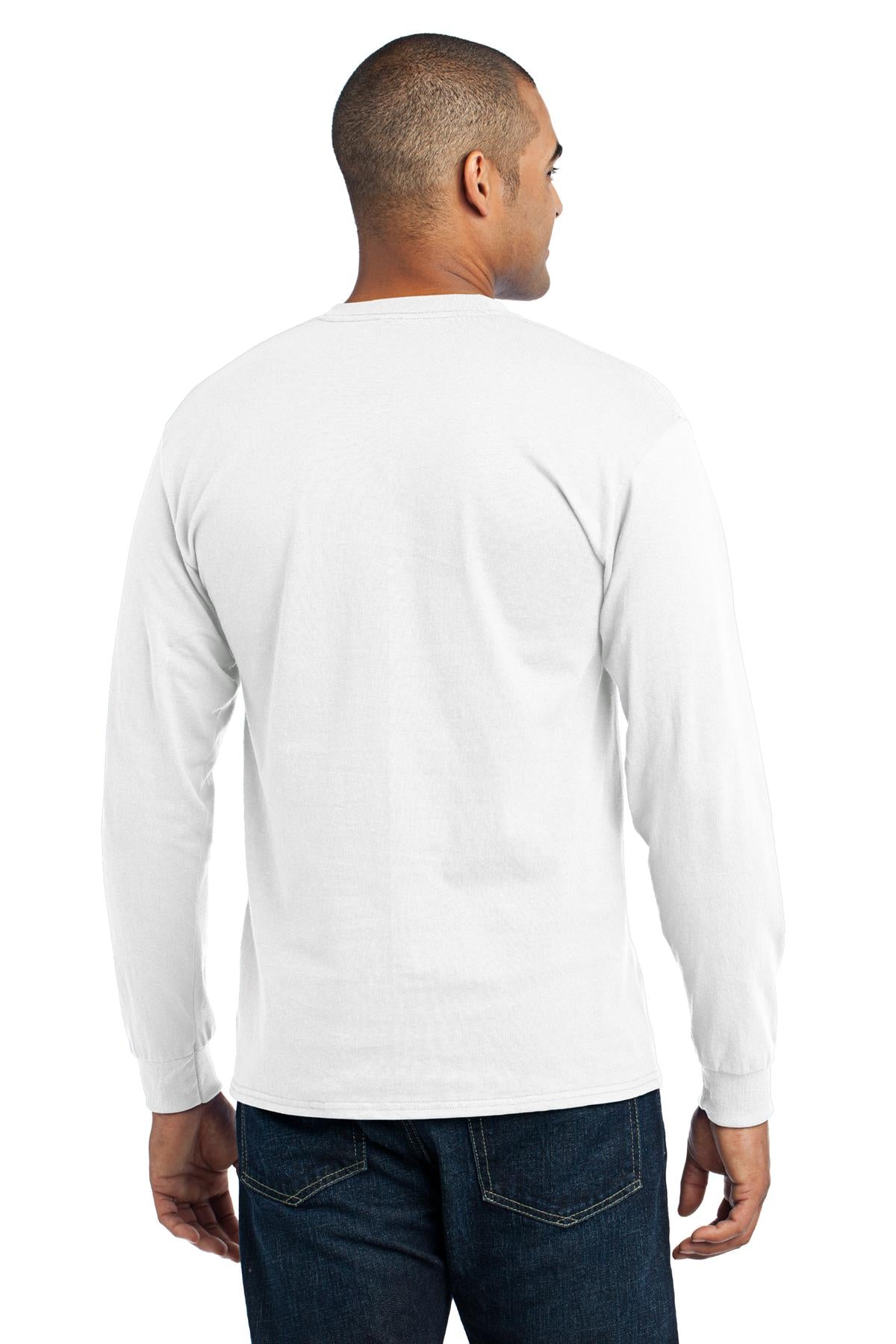 Swaasi Core - P&C® 5.5 oz 50/50 TALL LONG-SLEEVE T-Shirt with Print Logo