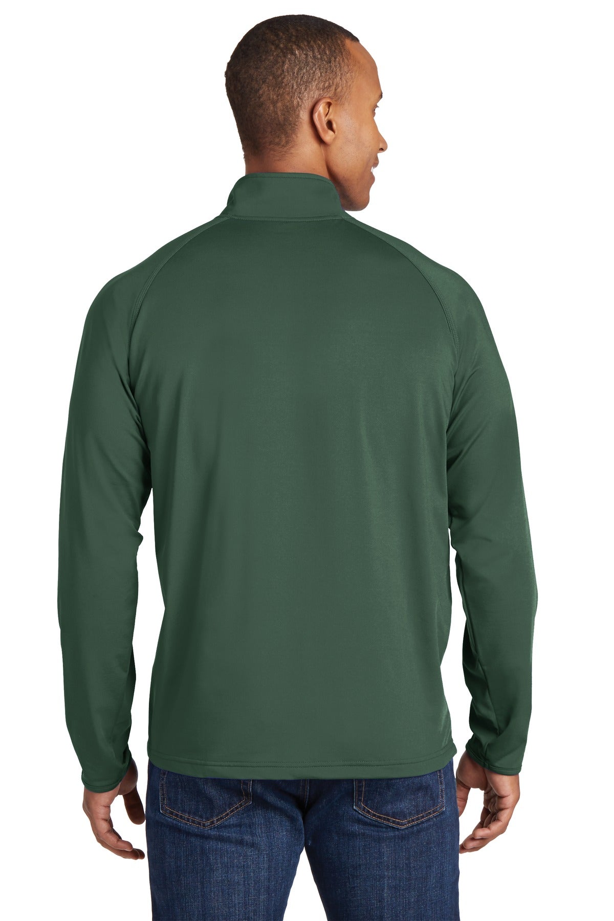 Swaasi Core - Sport-Tek® Sport-Wick® Stretch 1/2-Zip Pullover with EMB Logo