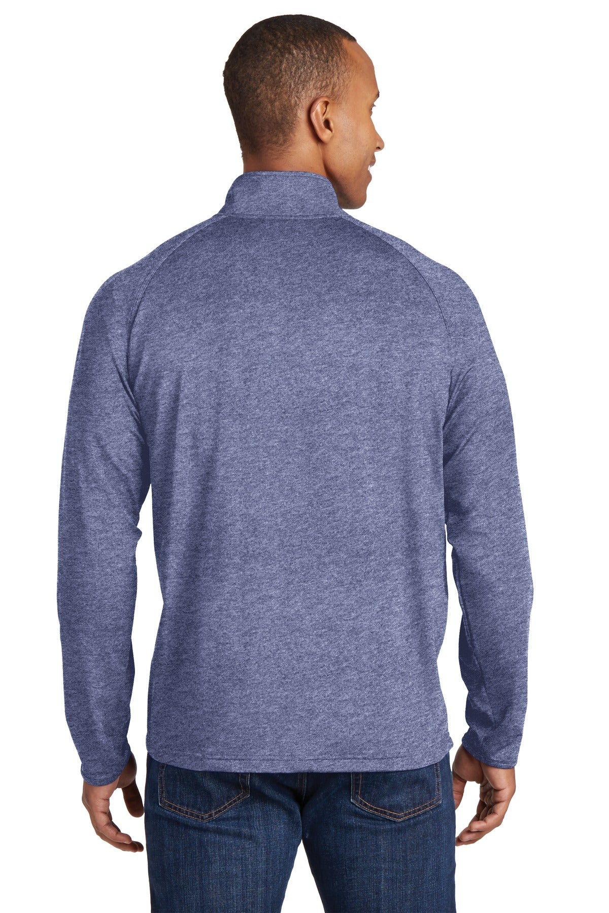 Swaasi Core - Sport-Tek® Sport-Wick® Stretch 1/2-Zip Pullover with EMB Logo