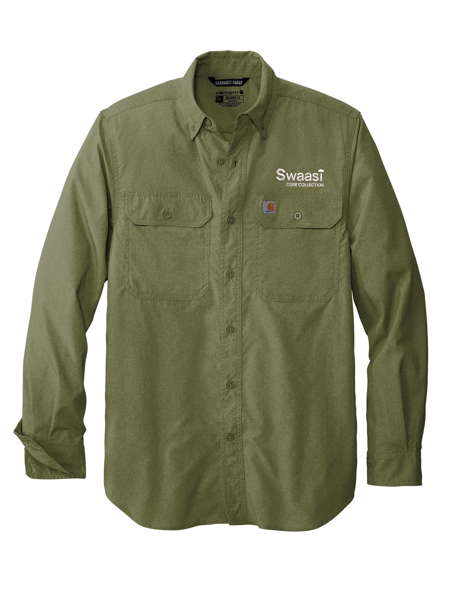 Swaasi Core - Carhartt Force® LONG-SLEEVE Solid Shirt