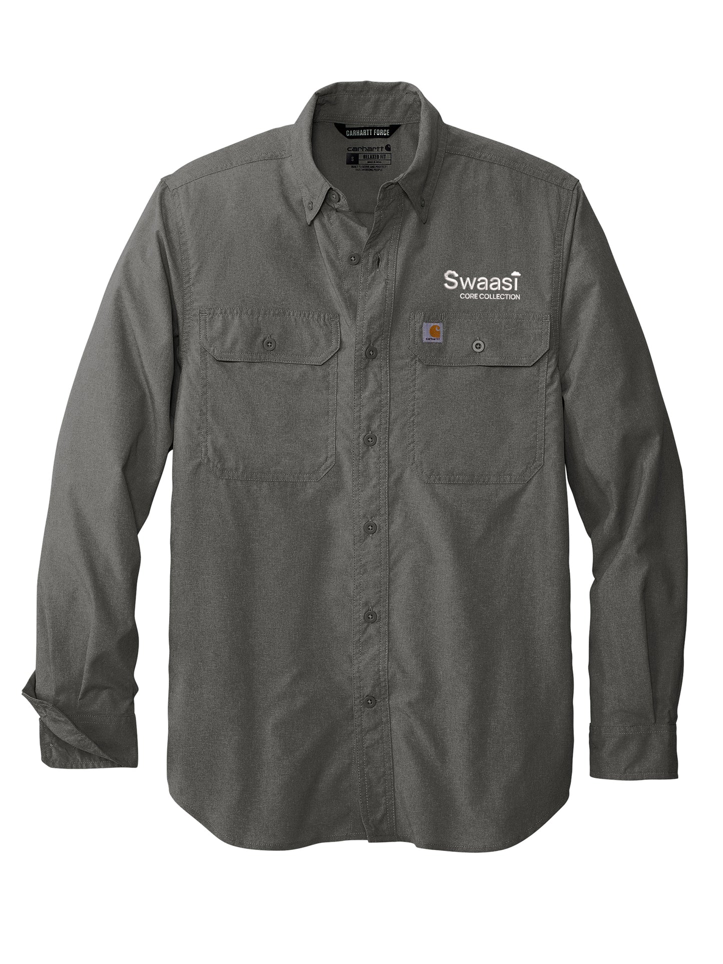 Swaasi Core - Carhartt Force® LONG-SLEEVE Solid Shirt