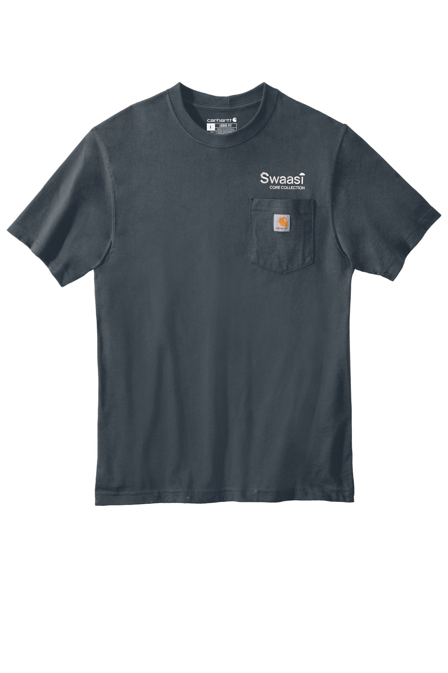 Swaasi Core - Carhartt® POCKET Workwear Short Sleeve T-Shirt with EMB Logo