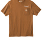 Swaasi Core - Carhartt® POCKET Workwear Short Sleeve T-Shirt with EMB Logo