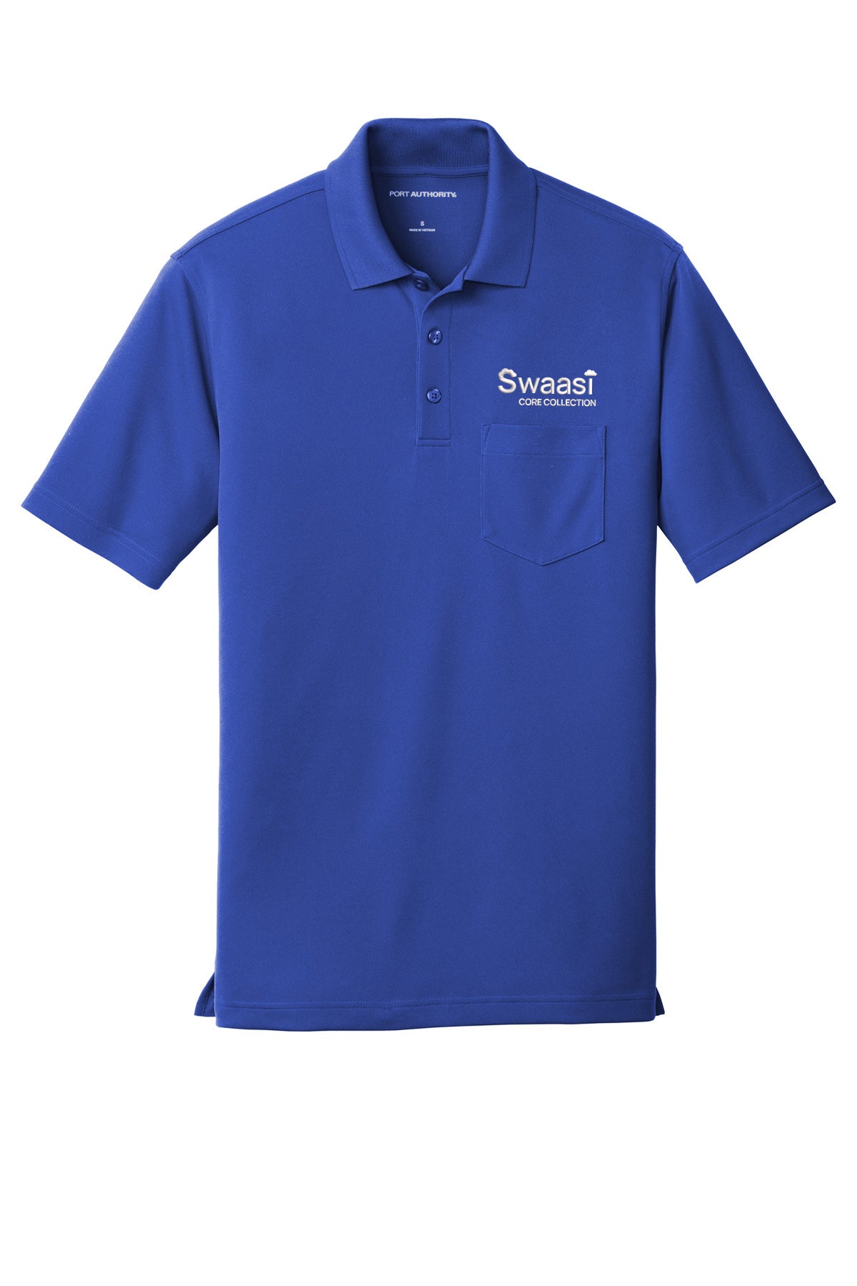 Swaasi Core - Port Authority® POCKET Dry Zone® UV Micro-Mesh Polo with EMB Logo