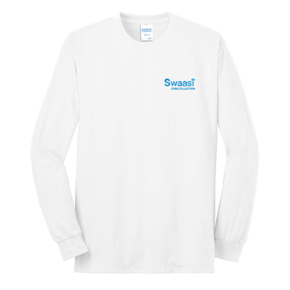 Swaasi Core - P&C® 5.5 oz 50/50 TALL LONG-SLEEVE T-Shirt with Print Logo